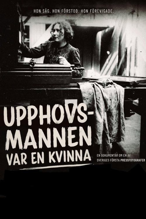 Upphovsmannen var en kvinna
