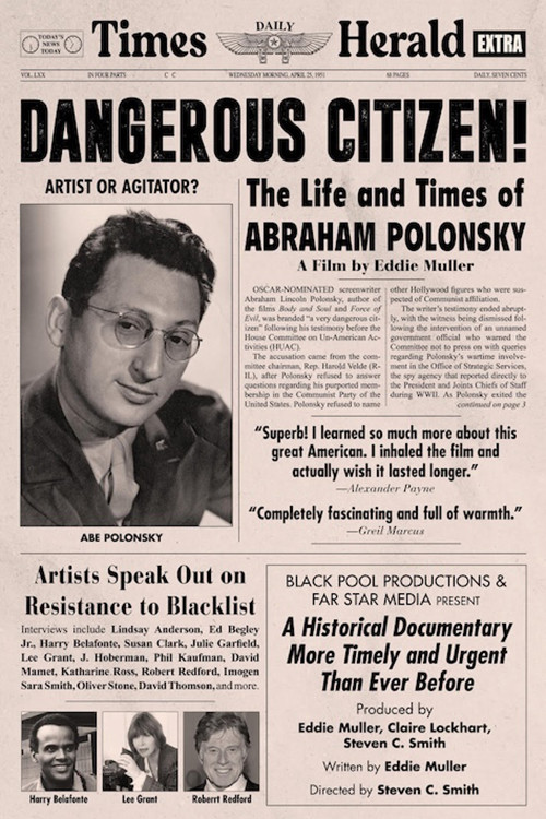 Dangerous Citizen: The Life and Times of Abraham Polonsky Poster