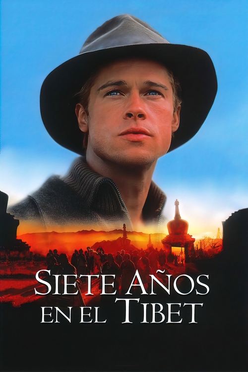 Siete años en el Tíbet Poster