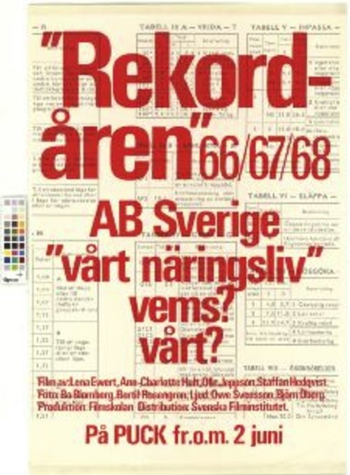 RekordÄren 66/67/68 Poster