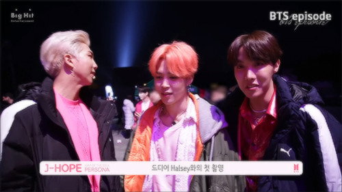 BTS (방탄소년단) '작은 것들을 위한 시 (Boy With Luv) feat. Halsey' MV Shooting Sketch