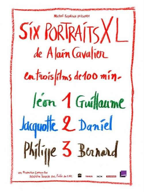 Six portraits XL : 2 Jacquotte et Daniel Poster