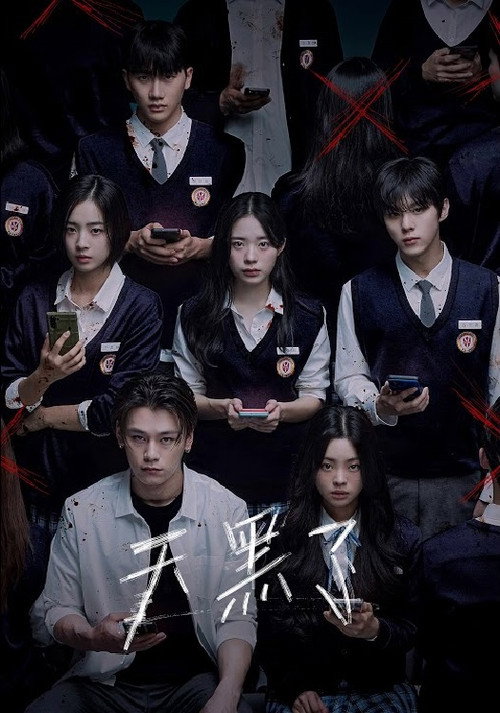 夜幕降临电影海报