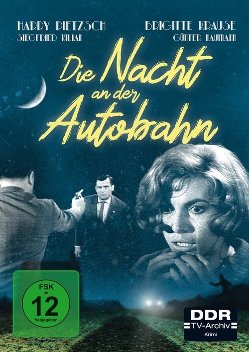 Die Nacht an der Autobahn Poster