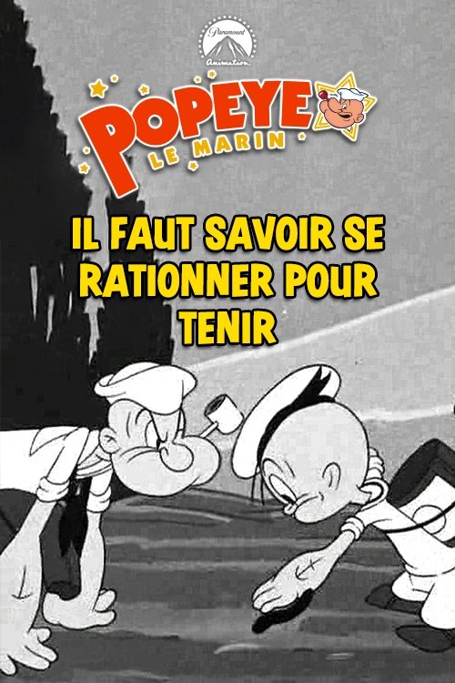 Il faut savoir se rationner pour tenir