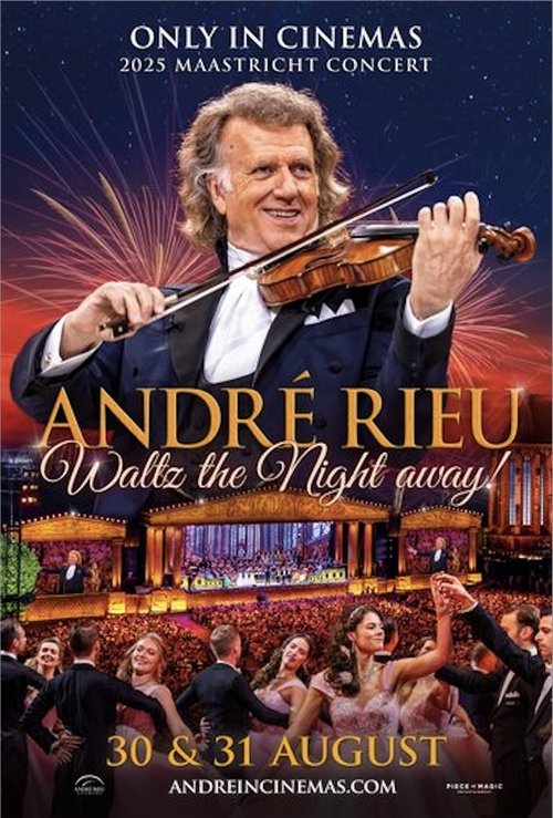 André Rieu's 2025 Maastricht Concert: Waltz the Night Away! Poster