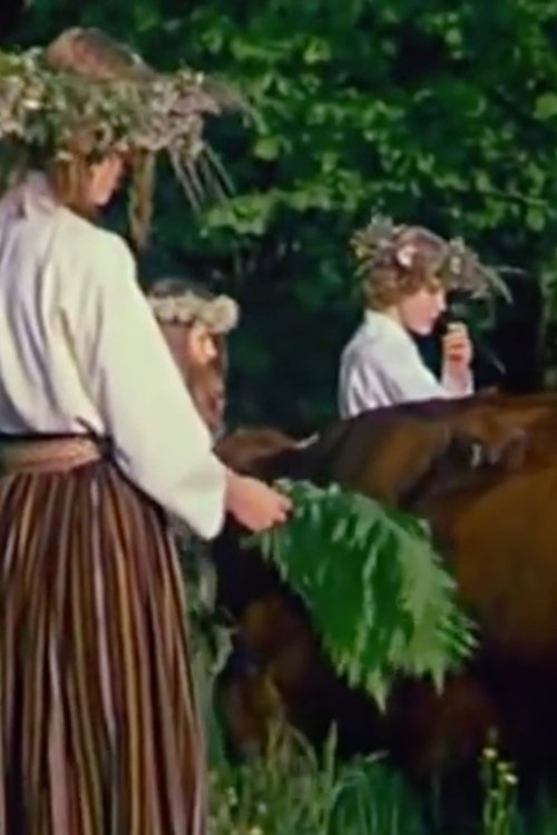 Latviešu folklora poster