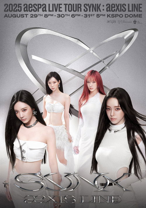 2025 aespa LIVE TOUR - SYNK : aeXIS LINE - in SEOUL Poster