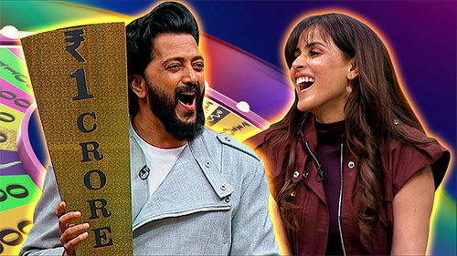 Spin the Wheel With Riteish, Genelia and Shreyas