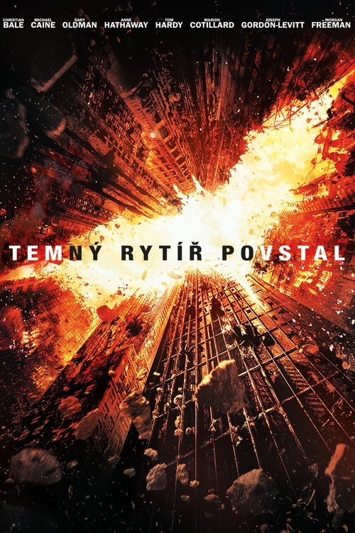 Temný rytíř povstal poster Temný rytíř povstal (2012) s českými titulky