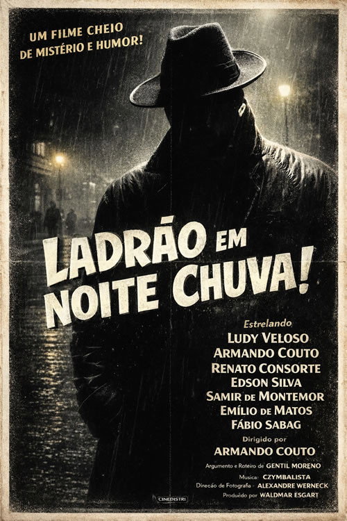 Ladrão em Noite de Chuva poster 3