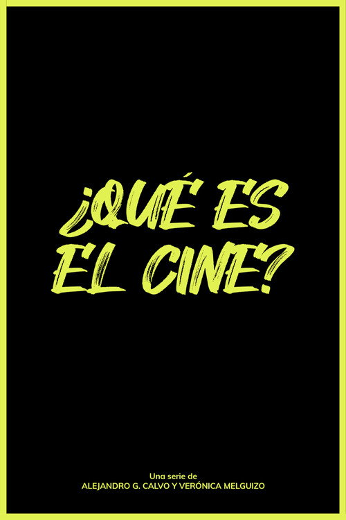 ¿Qué es el cine? Poster