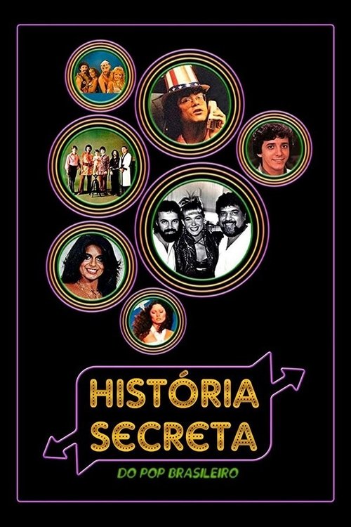 Background poster of História Secreta do Pop Brasileiro blurred