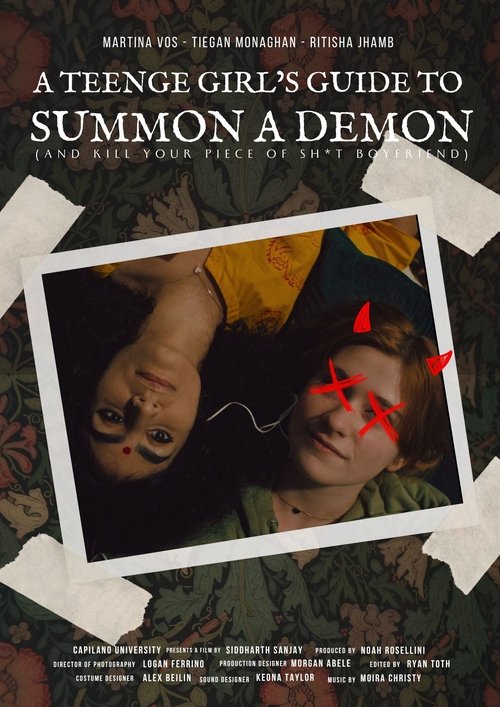A Teenage Girl's Guide to Summon a Demon Poster