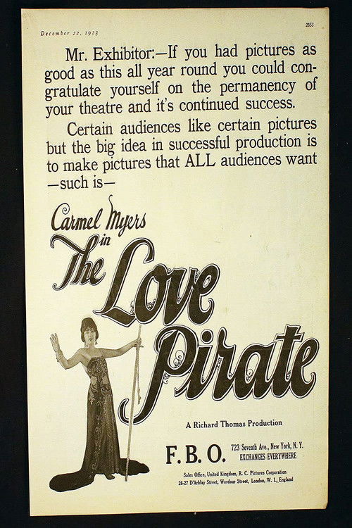 The Love Pirate Poster