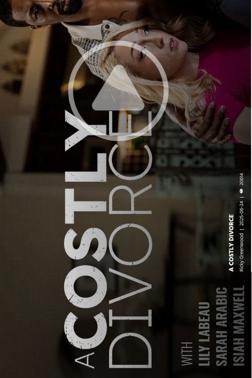 A Costly Divorce Poster