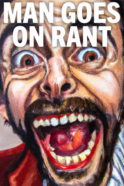 Man Goes On Rant poster 2