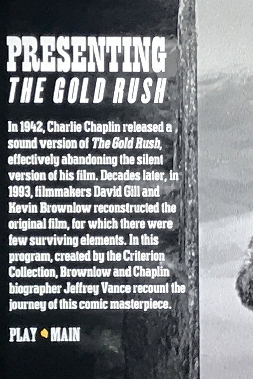 Presenting the Gold Rush poster 3