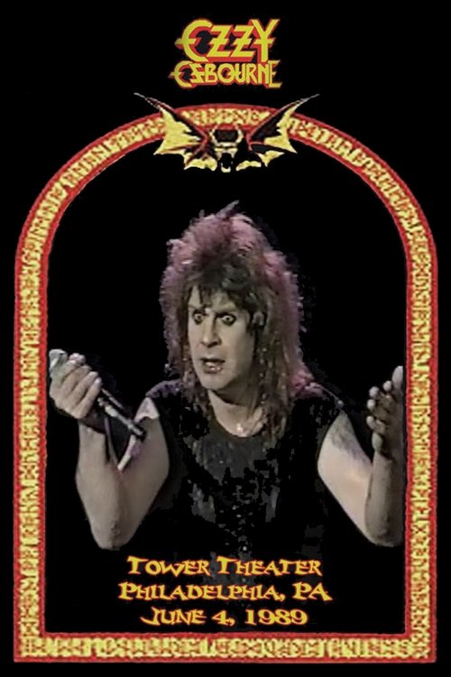 Ozzy Osbourne: (1989) Philadelphia, PA Poster