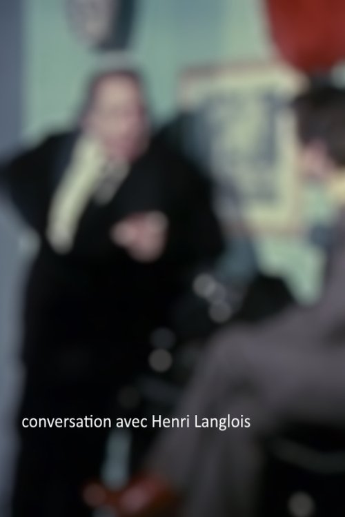 Conversation avec Henri Langlois Poster