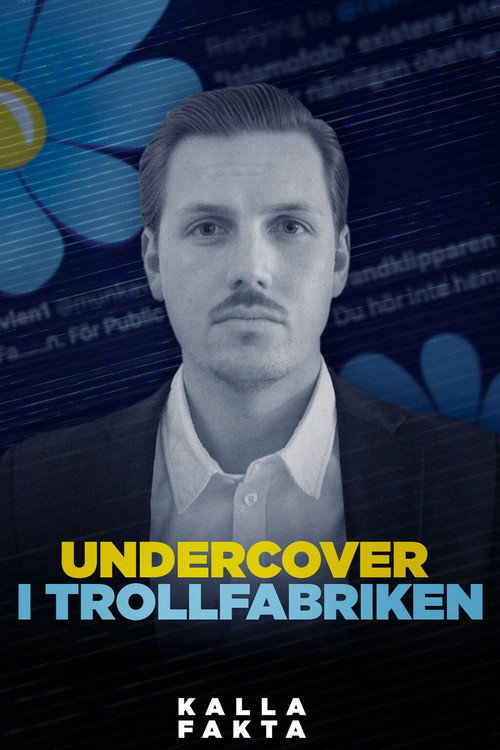 Undercover i trollfabriken电影海报