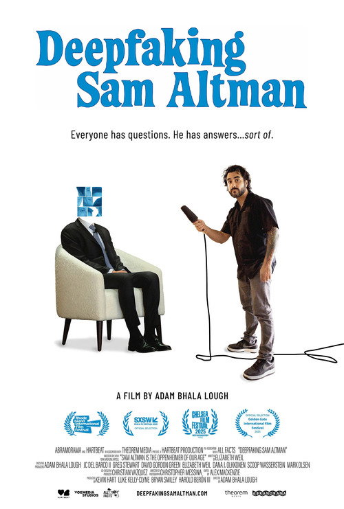 Deepfaking Sam Altman poster 3