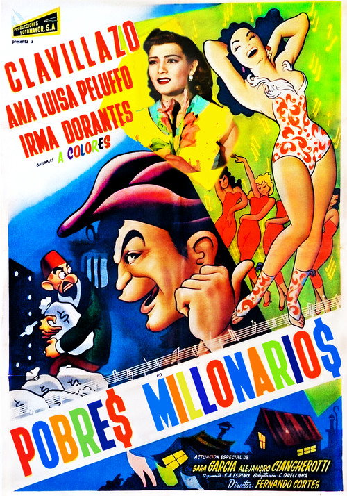 Pobres millonarios poster 2