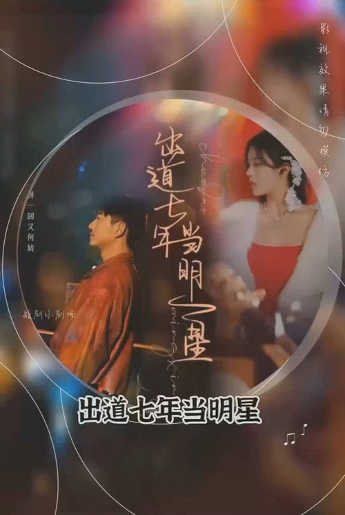 出道七年当明星电影海报