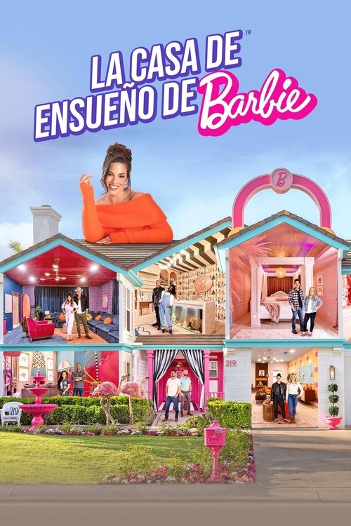 Background poster of Barbie Dreamhouse Challenge blurred