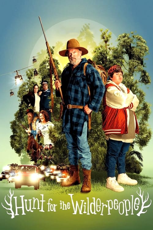 Movie poster for Hunt for the Wilderpeople