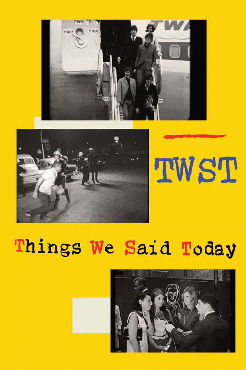 TWST / Things We Said Today Poster