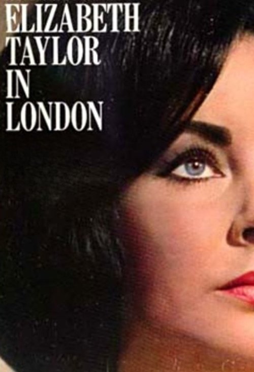 Elizabeth Taylor in London poster