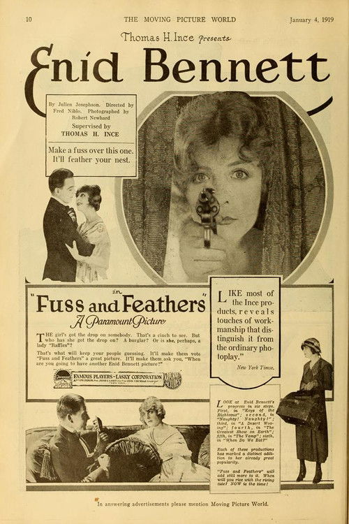 Fuss and Feathers Poster