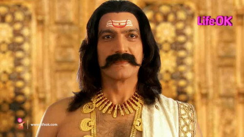 Kartikay constructs a Shivaling