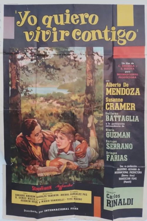 Yo quiero vivir contigo poster 2