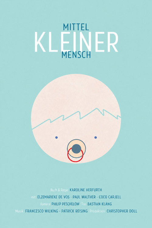 Mittelkleiner Mensch Poster