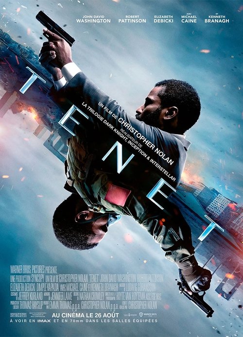 Tenet poster Tenet (2020) s českými titulky