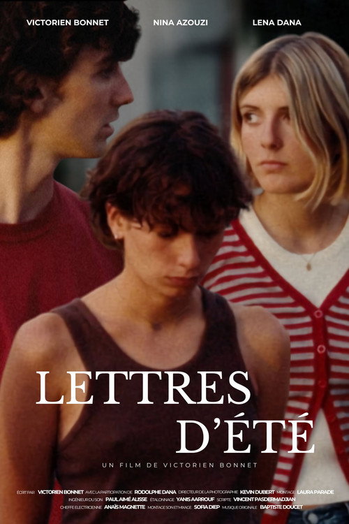 Lettres d'été Poster