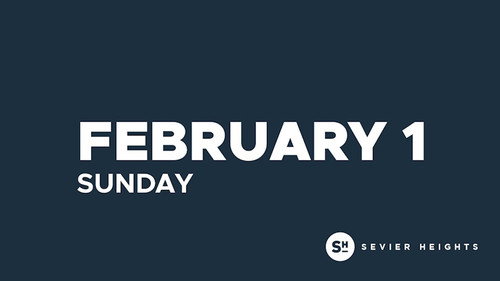 Sunday Service | February 1, 2026 (RECORDED: WINTER WEATHER SERVICE)
