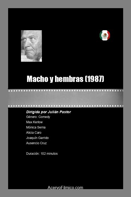 Macho y hembras poster 2