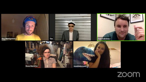 Tim Batt, Tom Sainsbury, Rose Matafeo & Madeleine Sami