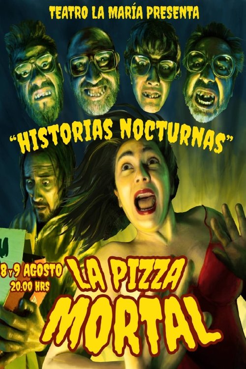 "Midnight stories 1" - The deadly Pizza Poster