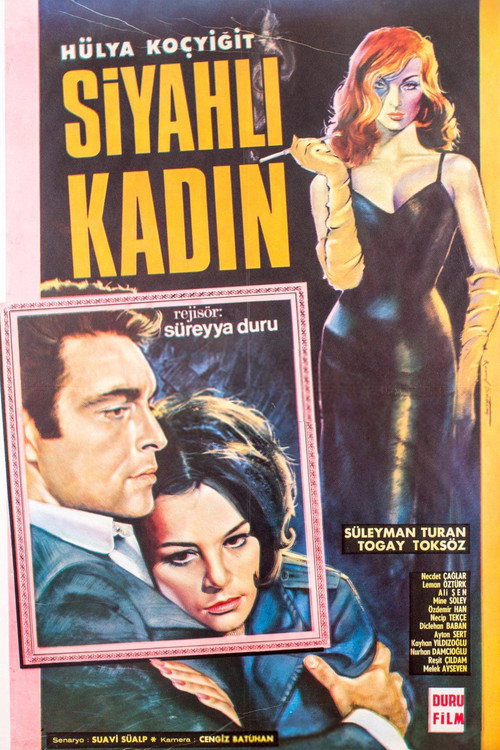 Siyahlı Kadın poster 2