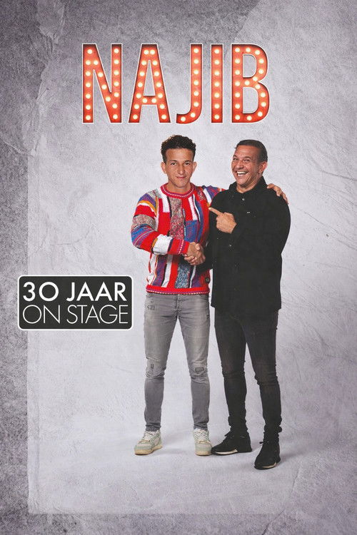 Najib Amhali: 30 jaar on Stage Poster