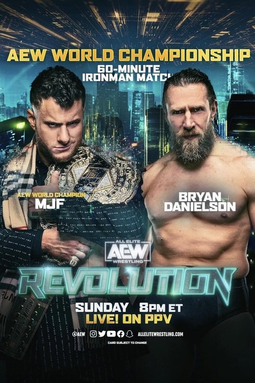 AEW Revolution Poster