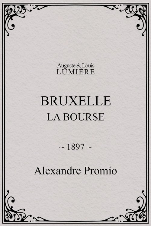 Bruxelles, la bourse