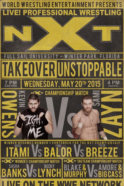 NXT+TakeOver%3A+Unstoppable