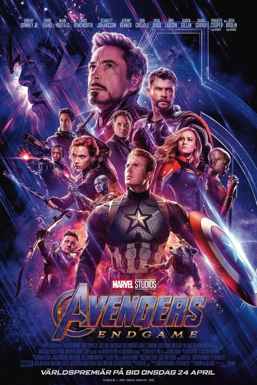 Avengers: Endgame Poster för Avengers: Endgame - Banner