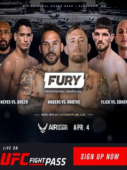 Fury Pro Grappling 9 Poster