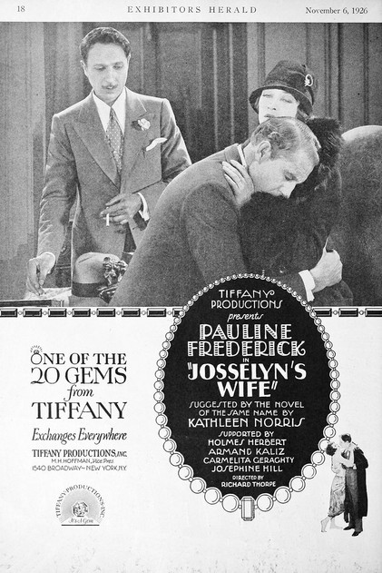 Josselyn's Wife Poster